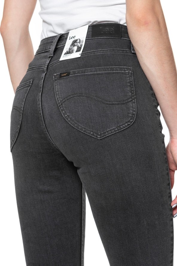 SPODNIE DAMSKIE LEE SCARLETT HIGH ZIPPER PITCH L30BYGYP 112106317