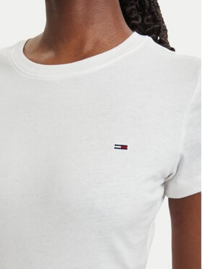 Tommy Jeans Komplet t-shirtów DW0DW21366 Biały Slim Fit
