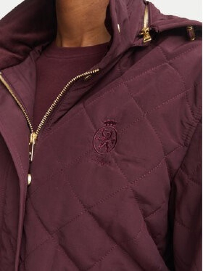Tommy Hilfiger Kurtka przejściowa WW0WW51512 Bordowy Regular Fit