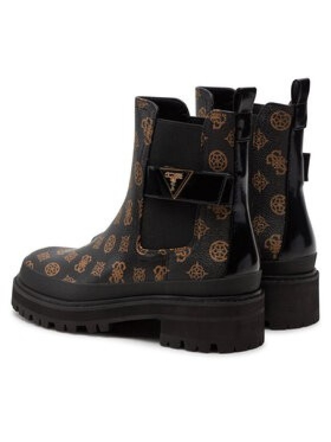 Guess Botki Bensly FLFBEN FAL10 Czarny