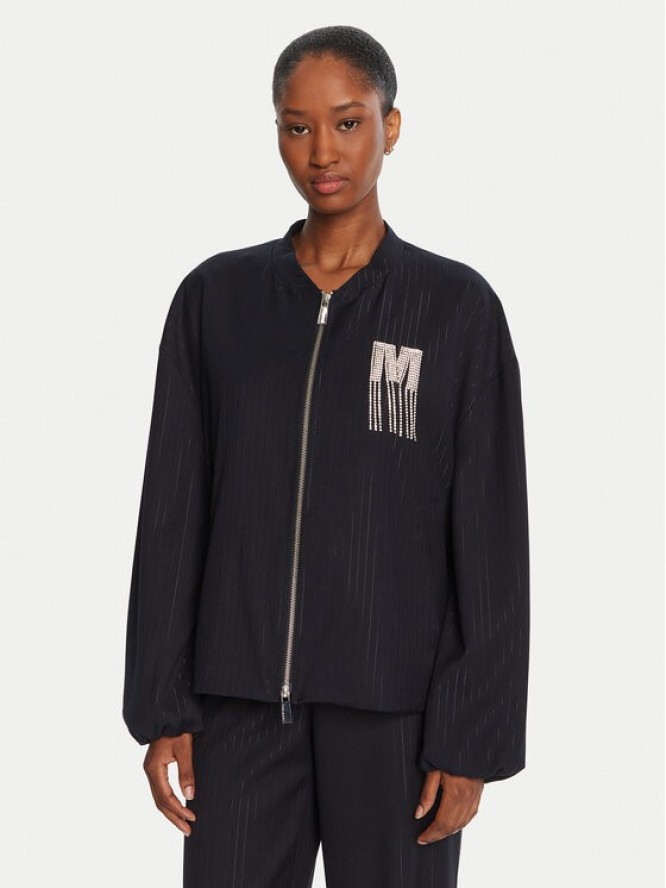 Lola Casademunt by Maite Kurtka bomber MF2502005 Granatowy Loose Fit