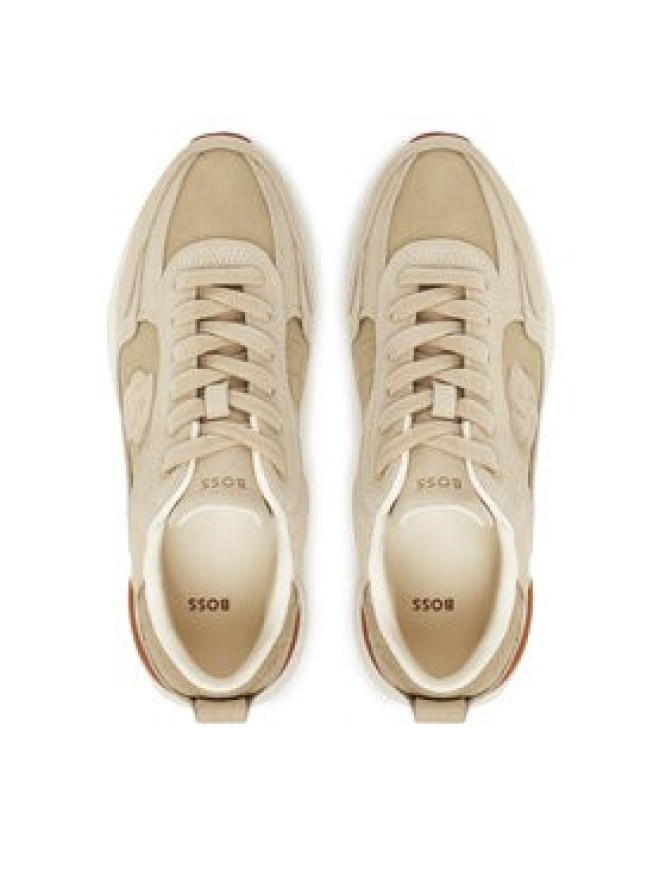 BOSS Sneakersy B Icon Runn Crcsd 50548354 Beżowy
