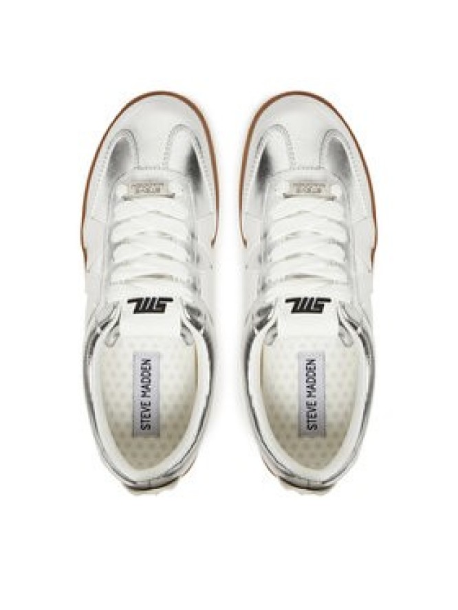Steve Madden Sneakersy Degree SM11003179 Srebrny