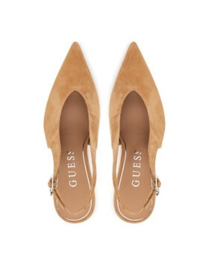 Guess Szpilki FLPPRI SUE05 Brązowy