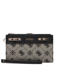 Guess Portfel Melinda Logo Slg SWJP99 02157 Czarny