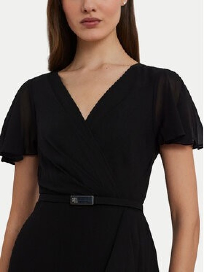 LAUREN RALPH LAUREN Sukienka wieczorowa 253909447001 Czarny Regular Fit