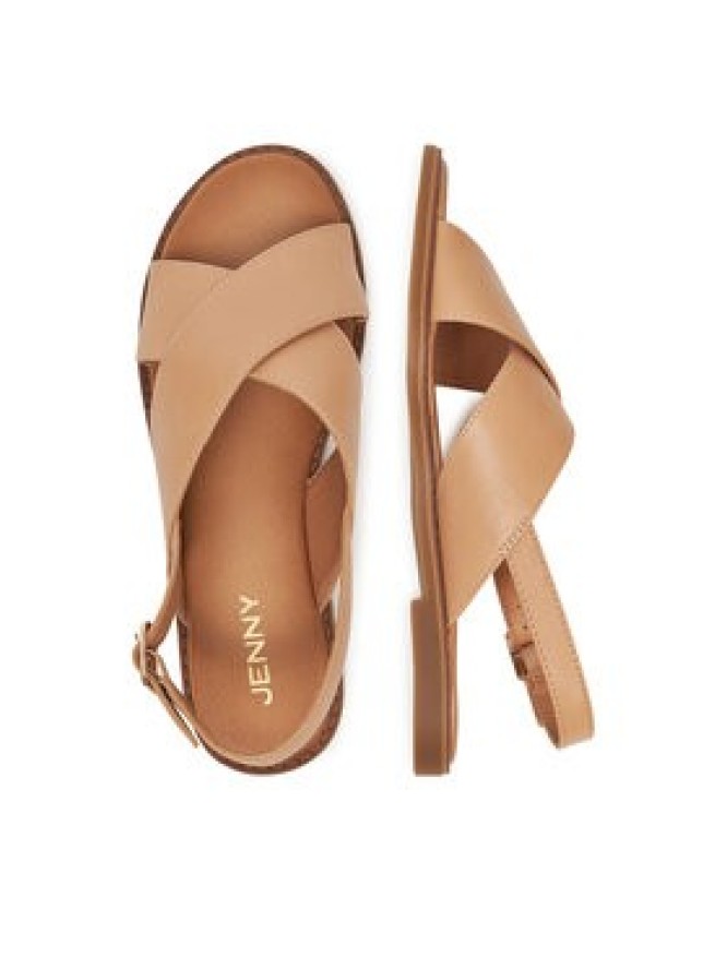 JENNY Sandały WS5551-10 Beżowy