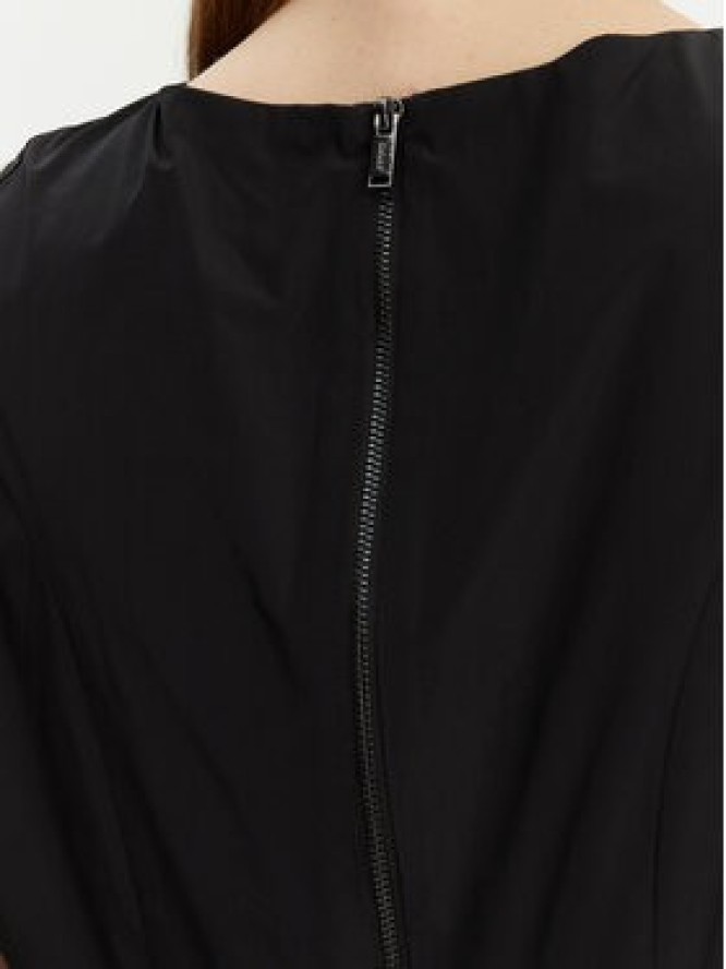 DKNY Bluzka P4JA1Z31 Czarny Regular Fit