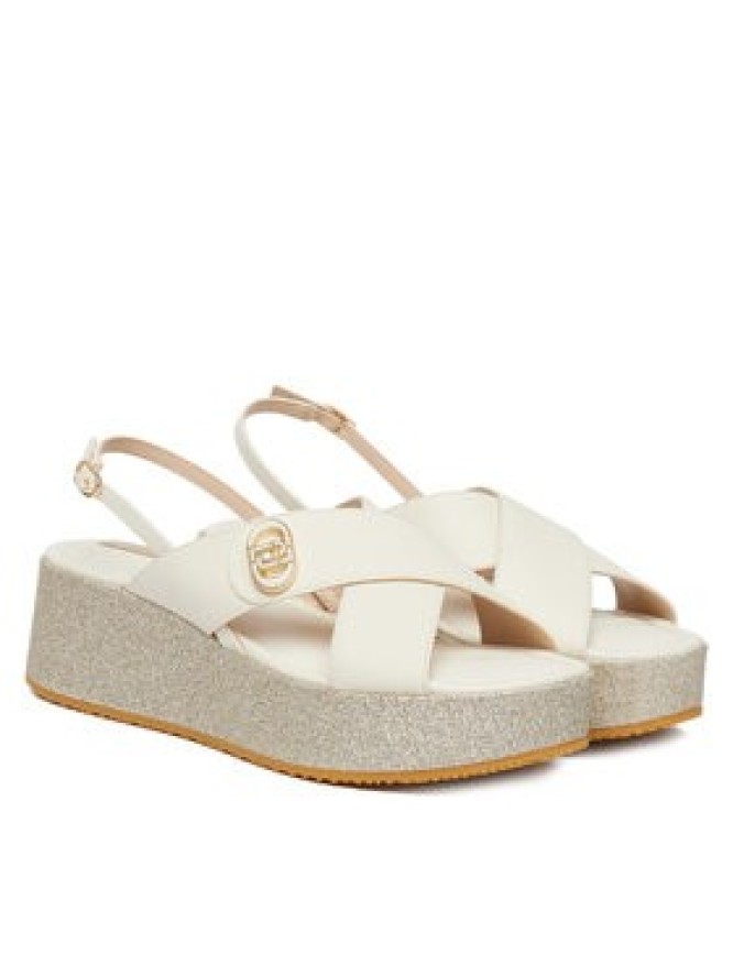 Liu Jo Sandały Flo 03 SA6141 PX106 Biały