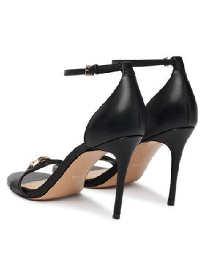 Guess Sandały FLJKAB LEA03 Czarny