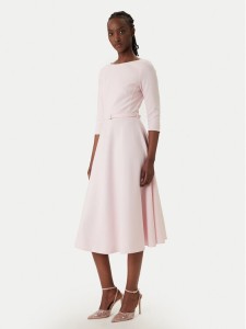 Rinascimento Sukienka koktajlowa CFC0127892003 Różowy Regular Fit