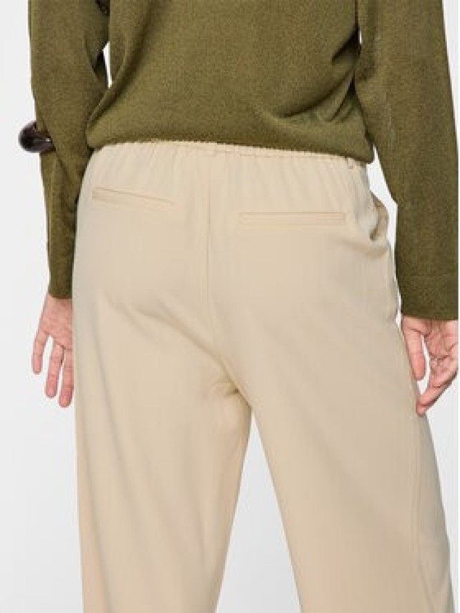 Vila Spodnie materiałowe Varone 14087407 Beżowy Wide Leg