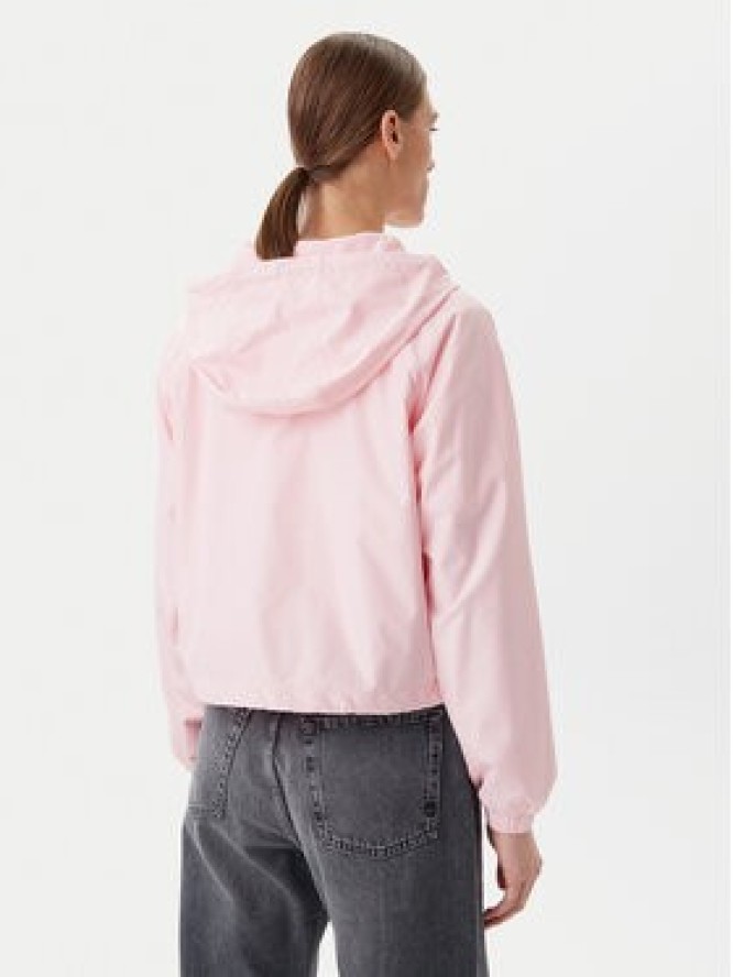 Tommy Jeans Wiatrówka Essential DW0DW20672 Różowy Relaxed Fit