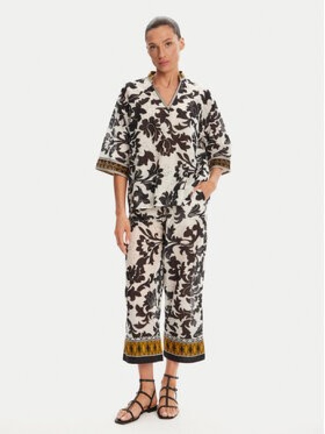 Devotion TWINS Bluzka Ethnic 025.004G Czarny Loose Fit