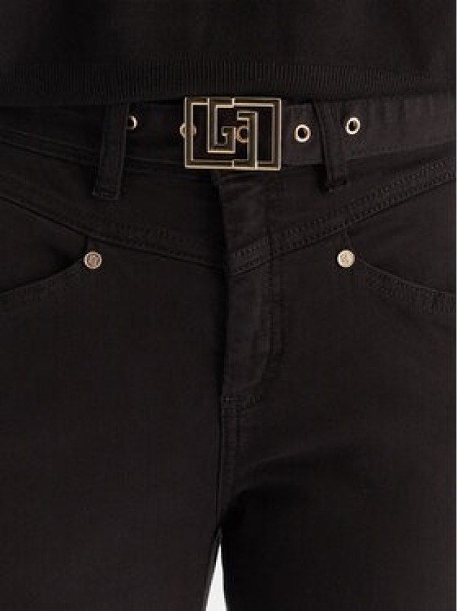 Gaudi Jeansy 521BD25005 Czarny Flare Fit
