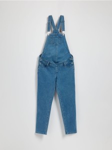 Jeansowe ogrodniczki - niebieski