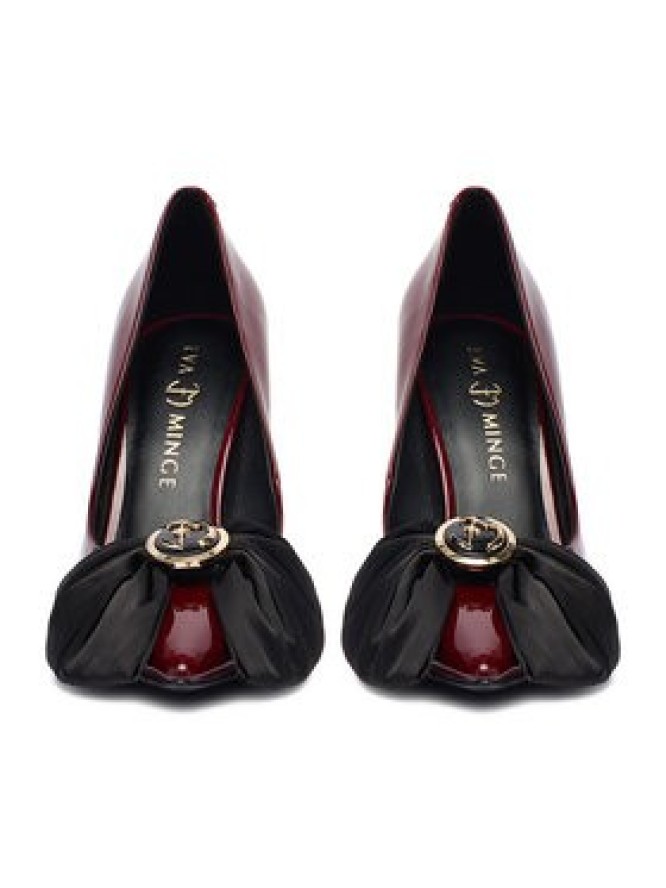 Eva Minge Szpilki EO-KARA-163-1-1 Bordowy