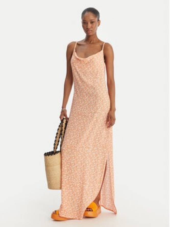 Roxy Sukienka letnia Semi Tropic ERJWD03912 Pomarańczowy Regular Fit