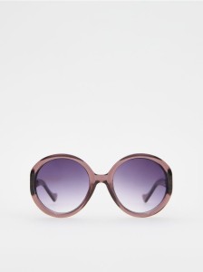 Okulary przeciwsłoneczne - ciemnofioletowy
