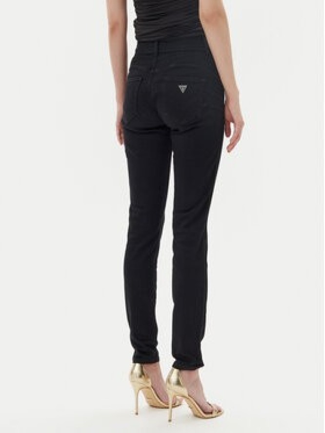 Guess Jeansy W4BA34 D4PZ1 Czarny Skinny Fit