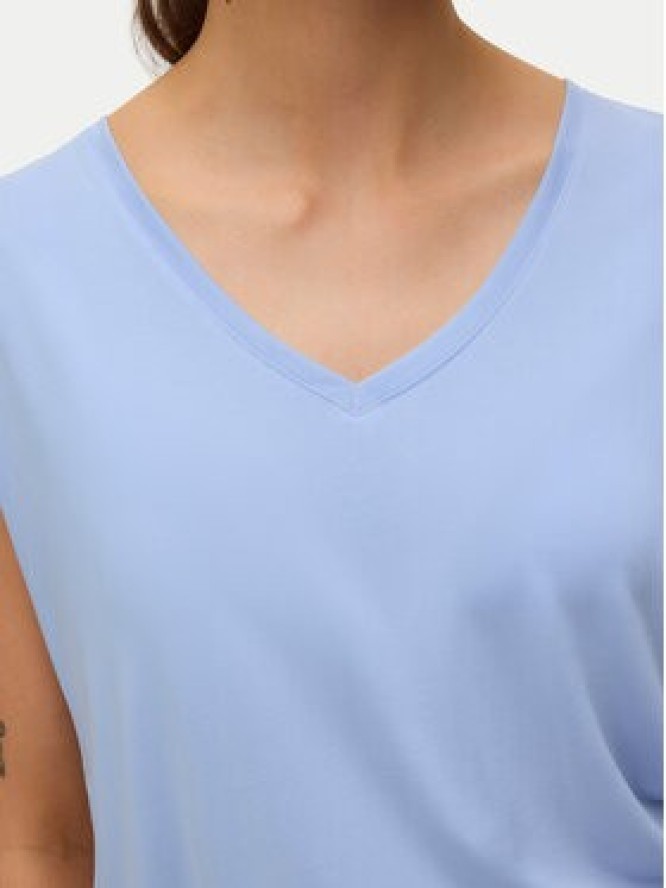 Vero Moda T-Shirt Filli 10247666 Błękitny Relaxed Fit