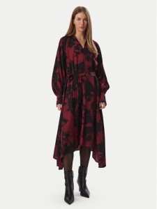 KARL LAGERFELD Sukienka codzienna B4W13006 Czerwony Regular Fit