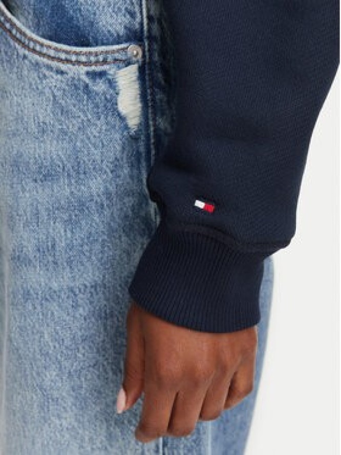 Tommy Hilfiger Bluza WW0WW51878 Granatowy Regular Fit