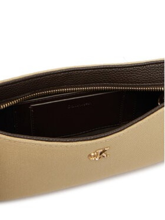 Calvin Klein Torebka Ck Canvas Small Shoulder Bag LV04F3347G Beżowy