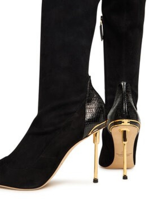 Elisabetta Franchi Kozaki SA-36L-57E2-V1100 Czarny