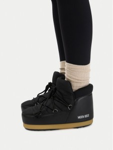 Moon Boot Śniegowce Evx Pumps Nylon 80D1470020 Czarny