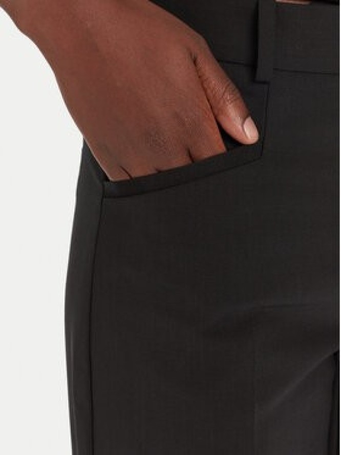 BOSS Spodnie materiałowe Tilda9 50546613 Czarny Straight Fit