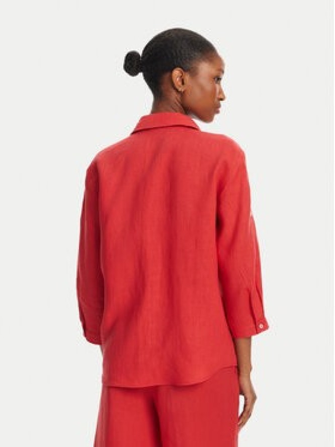 Marella Koszula Boboli1 2515111232 Czerwony Regular Fit