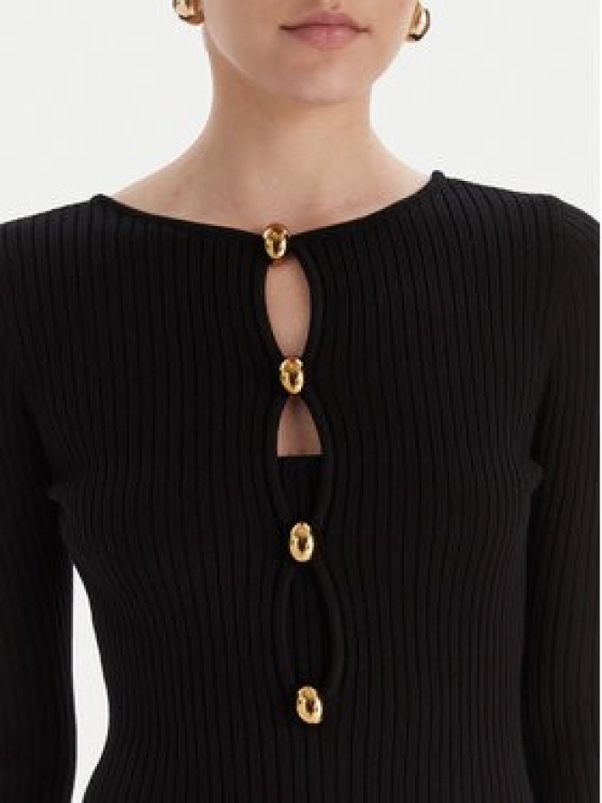 Marciano Guess Sukienka dzianinowa 5BGK55 5891Z Czarny Regular Fit