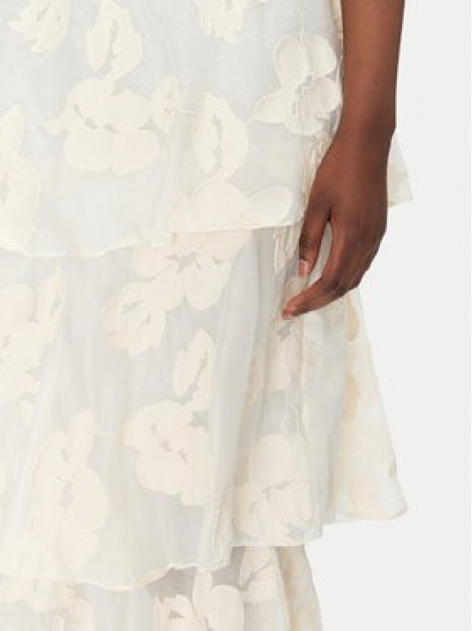 ACCESS FASHION Spódnica maxi 53-6025-558 Écru Regular Fit