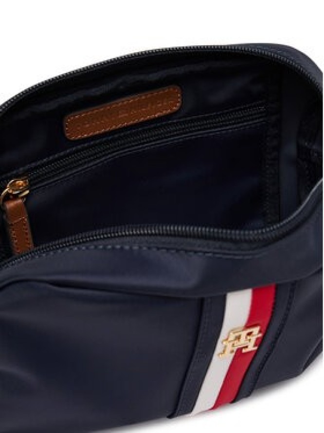 Tommy Hilfiger Torebka Popette Camera Bag Corp AW0AW19023 Granatowy
