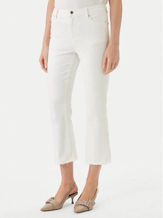 Morgan Jeansy 261-PAKELO1 Biały Slim Fit