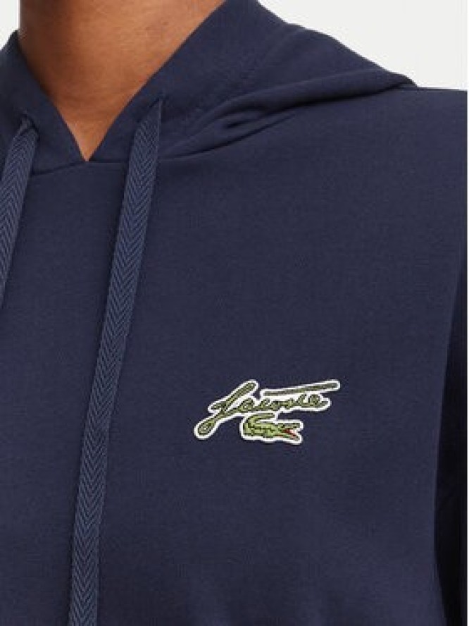 Lacoste Bluza SF8342 Granatowy Relaxed Fit