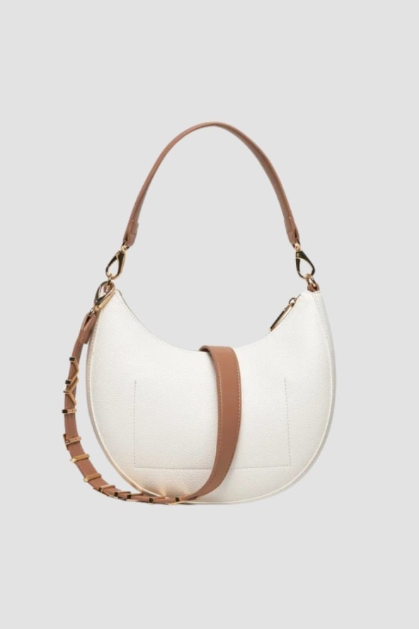 VALENTINO Biała torebka księżyc Alexia Hobo Bag SS26
