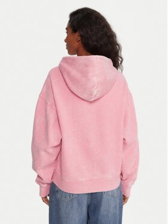 Tommy Jeans Bluza DW0DW21609 Różowy Boxy Fit