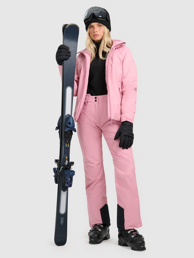 4F Kurtka narciarska membrana 5000 damska - różowa L