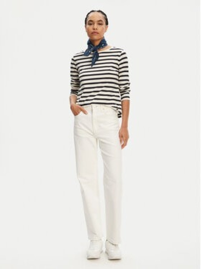 Tommy Jeans Jeansy Layla DW0DW20481 Biały Straight Fit