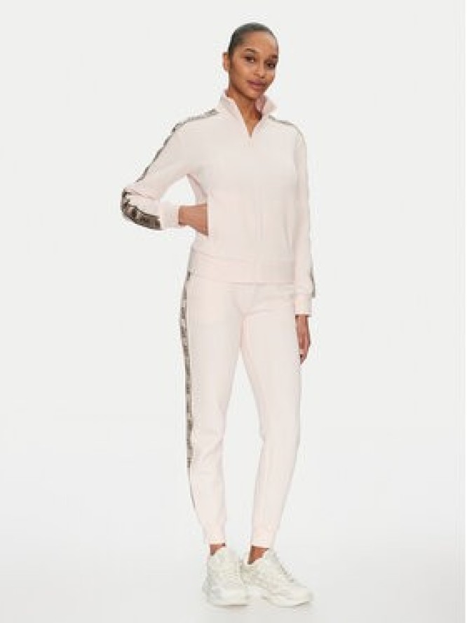 Guess Bluza V2YQ16 KB3P2 Różowy Regular Fit