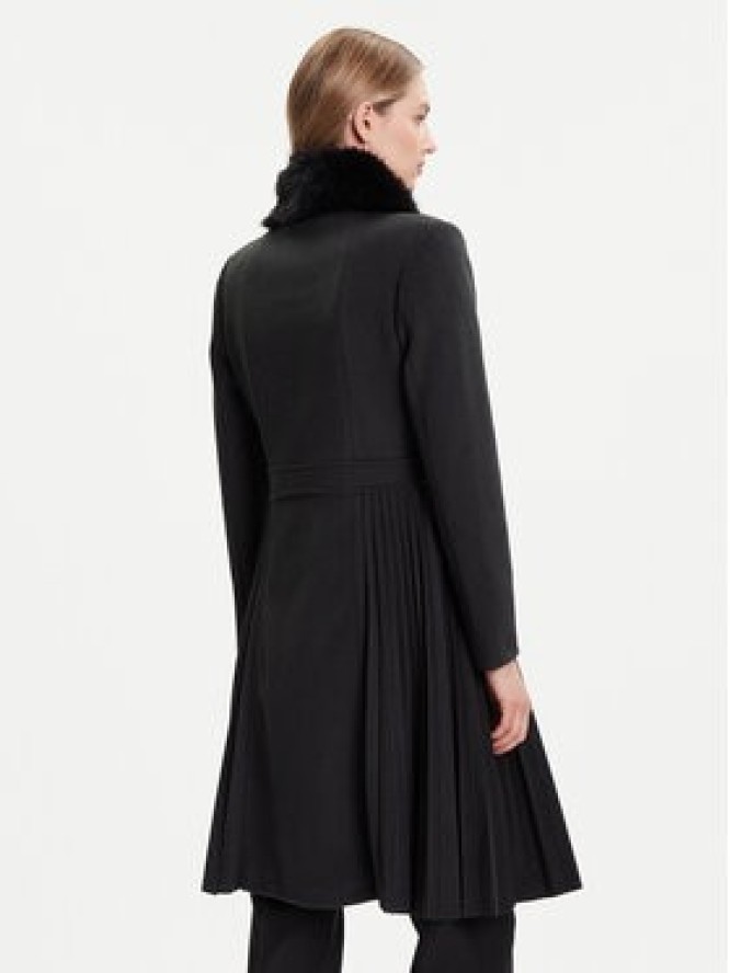 Rinascimento Płaszcz przejściowy CFC0125794003 Czarny Regular Fit