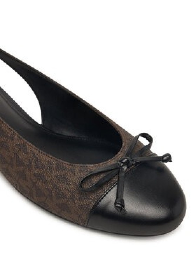 MICHAEL Michael Kors Baleriny Piper Sling 40S6PIFP1B Brązowy