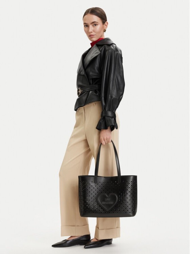LOVE MOSCHINO Torebka JC4289PP0OKK0000 Czarny