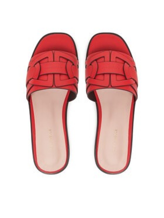 Coccinelle Klapki E4 SVP 17 01 01 Czerwony