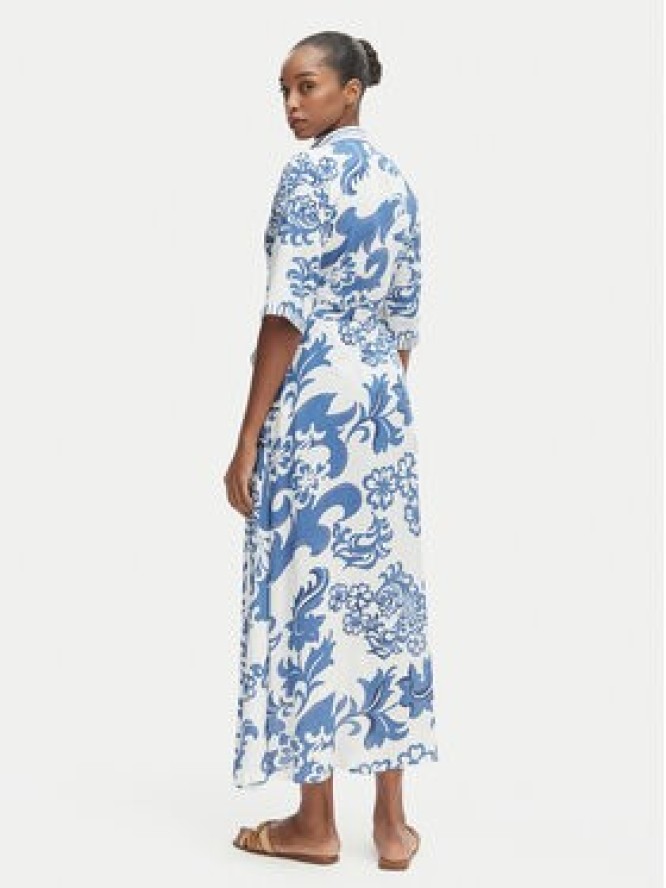 Iconique Sukienka koszulowa Emma IC26-038 Niebieski Regular Fit