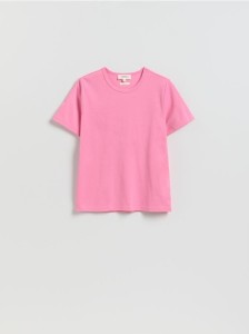 T-shirt z bawełną - intensywny róż