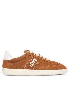 LOVE MOSCHINO Sneakersy JA15272G1PIG0210 Brązowy jasny