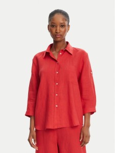 Marella Koszula Boboli1 2515111232 Czerwony Regular Fit